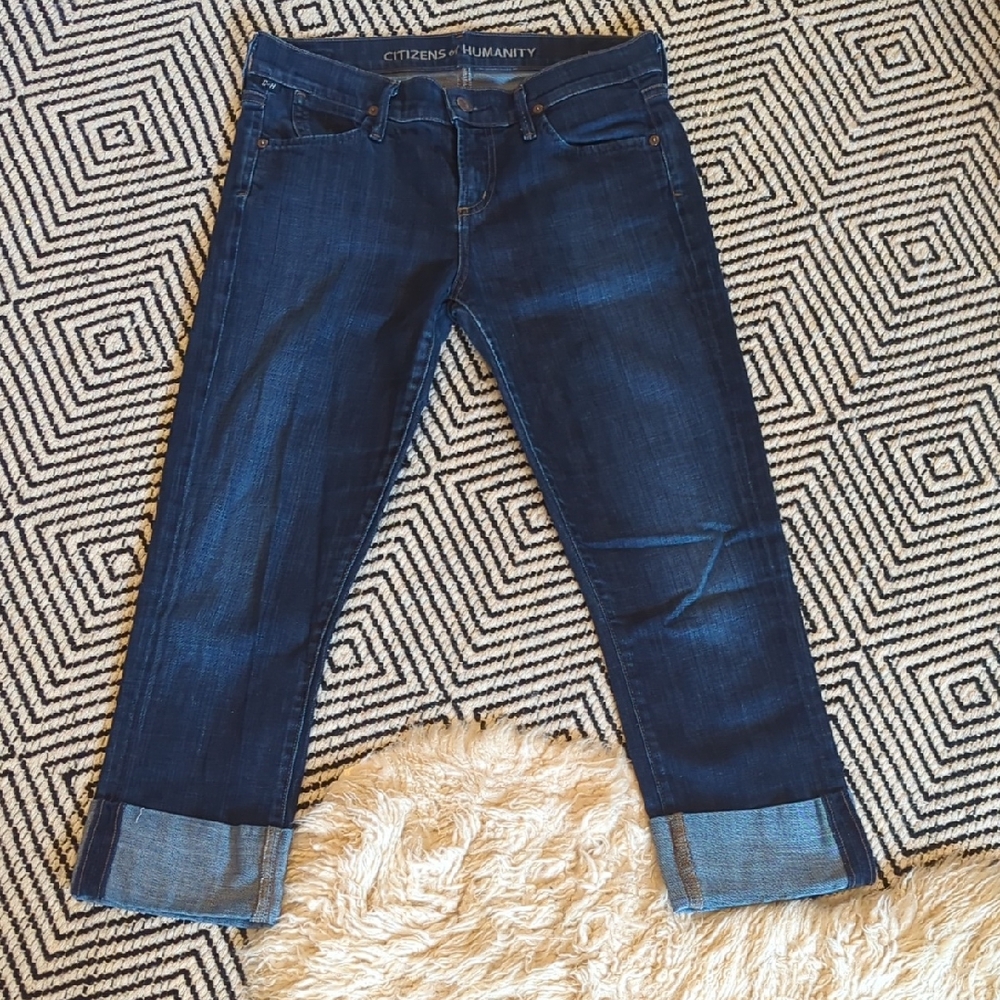 Citizens of Humanity Dani Cropped Straight Leg Jeans